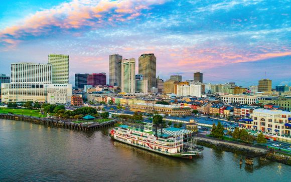 Crucero “jazz”: Riverboat – Steamboat Natchez o City of New Orleans