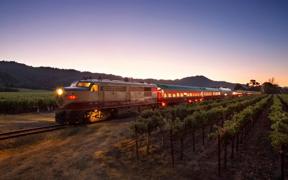 Experiencia Gourmet a bordo del Wine Train del Valle de Nap