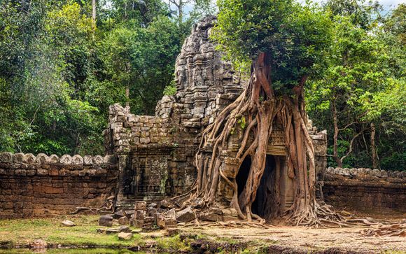 Descubriendo los legendarios templos de Angkor en tuk-tuk