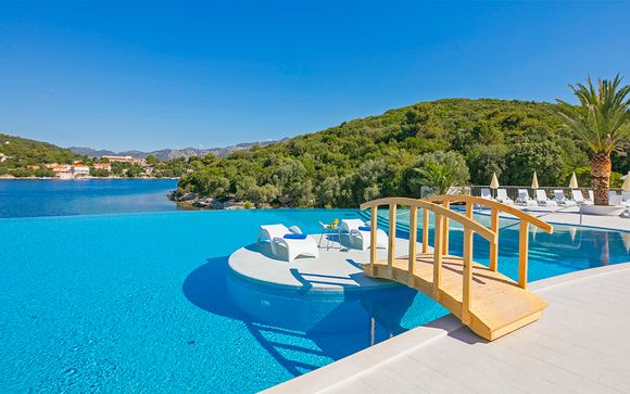 Fantástico resort a orillas de una tranquila bahía