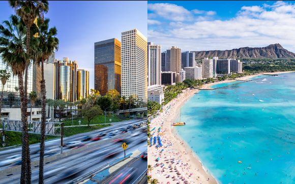 El glamour de Hollywood y el paraíso hawaiano opcional