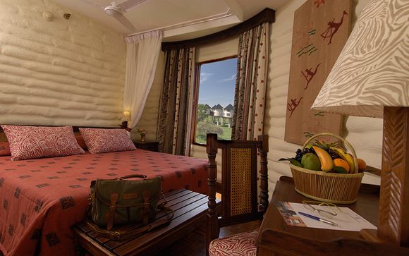 Cabaña en Sarova Salt Lick Game Lodge