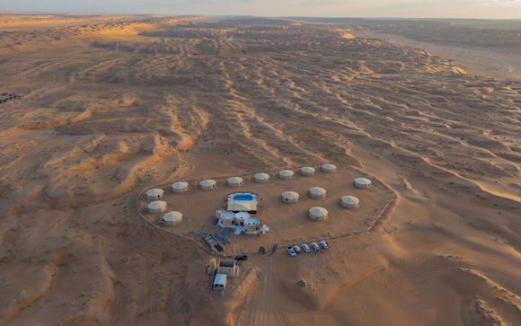 Poussez les portes de votre campement dans le désert