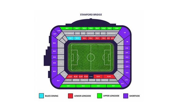 Le stade Stamford Bridge 