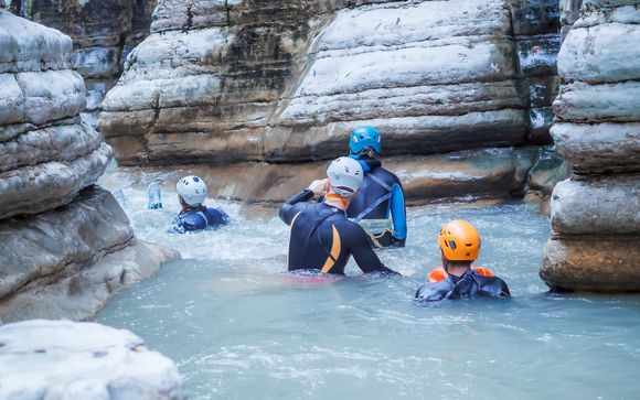 Canyoning enfant et famille