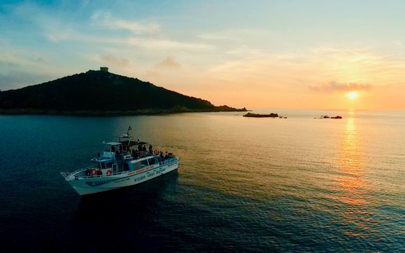 Votre excursion incluse : Circuit coucher de soleil avec vision sous-marine