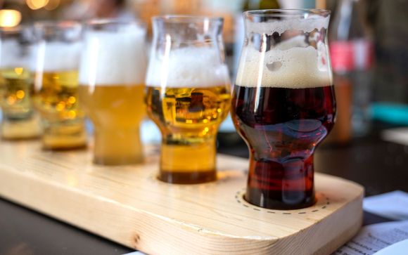 Dégustation de bières et déjeuner 2 plats (hors boissons) à la brasserie Vojanuv dvuv pour les séjours à partir de 2 nuits