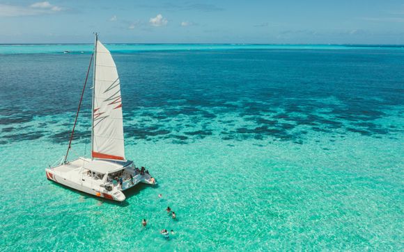 Croisière en catamaran sur la côte Ouest de l'île Maurice