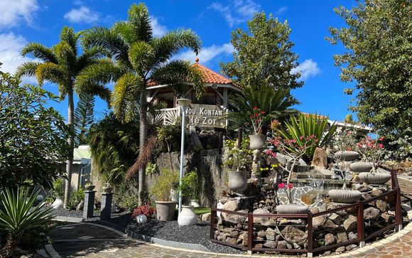 Poussez les portes de votre résidence  l'Ilot Bleu en Martinique