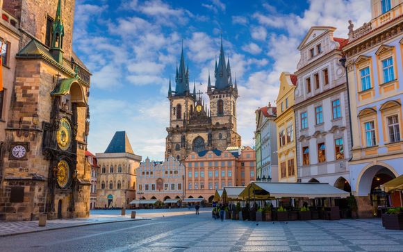 Visite guidée d'une demi-journée du centre historique de Prague avec guide francophone