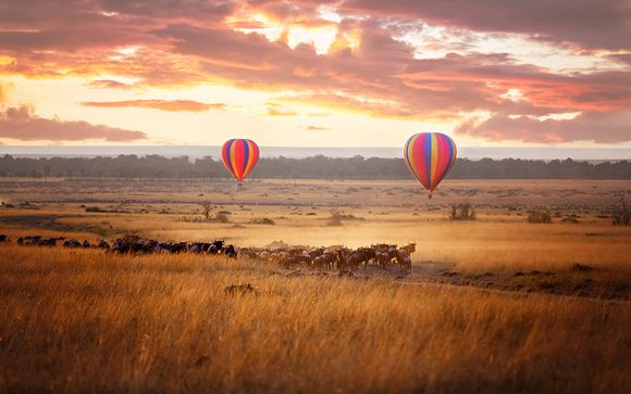 Nyota Mara Lodge avec safaris au Kenya et extension à Zanzibar