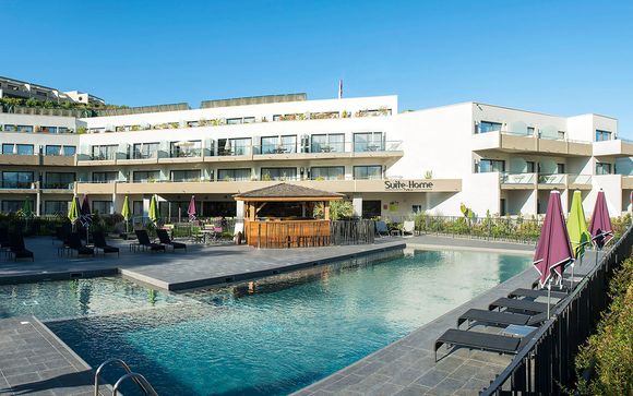 Appartement privé, piscine chauffée et plage de sable blanc