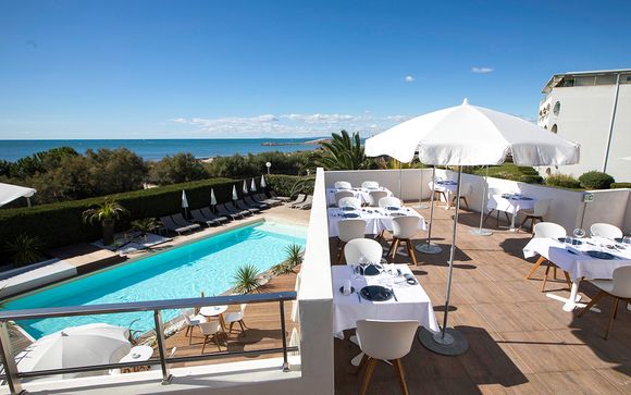 Boutique-hôtel face à la Méditerranée