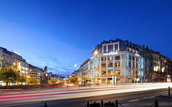 Hôtel intimiste sur la place Venceslas