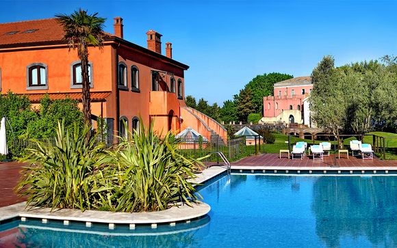 Poussez les portes de l'hôtel Picciolo Golf Resport & Spa 4* à Castiglione di Sicilia