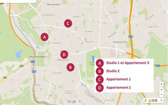 Découvrez la situation géographique des propriétés