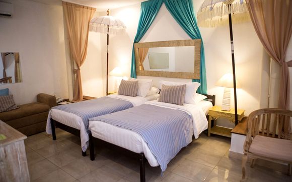 Poussez les portes de l'hôtel Hôtel The Mansion Baliwood 5* à Ubud 