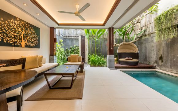 Poussez les portes de l'hôtel Tanadewa Luxury Villa & Spa 4*