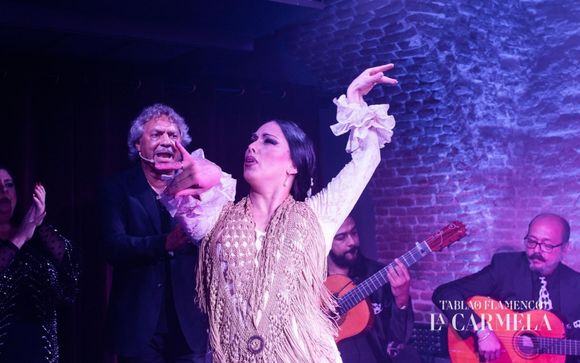 Spettacolo di flamenco al Tablao La Carmela (bevande incluse) 