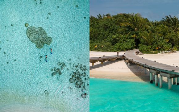 Snorkeling nella barriera corallina e tour delle isole vicine a Mandhoo