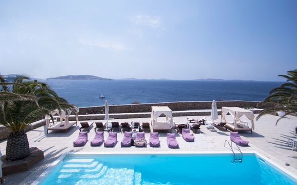 Junior Suite in stile minimal mediterraneo a 5*