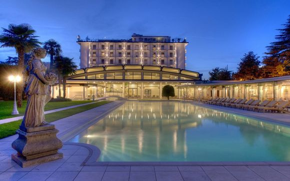 Il benessere dell'acqua termale in lussuoso 5* con spa