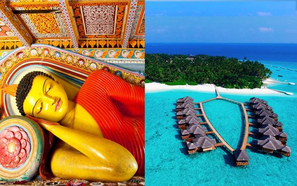 Magico Sri Lanka e relax in 4* All Inclusive alle Maldive
