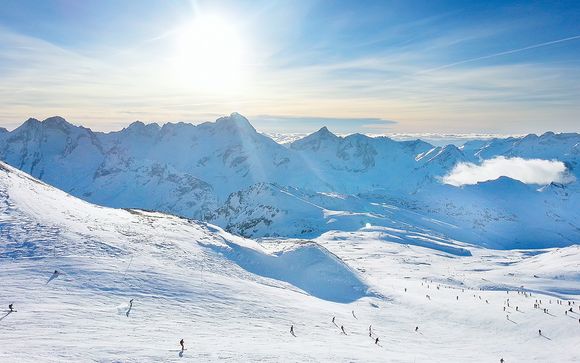Il comprensorio sciistico di Les Deux Alpes
