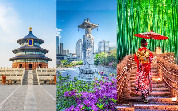 Tour tra le principali città di Cina, Corea e Giappone