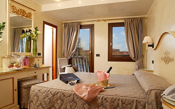 Atmosfere di charme e relax in accogliente hotel veneziano