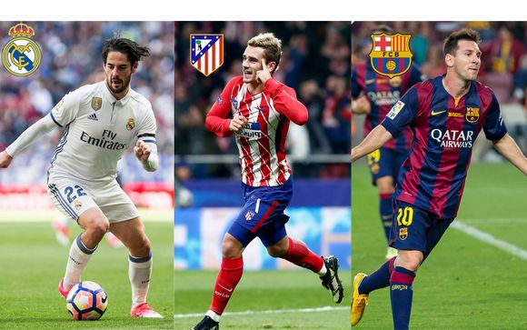 FC Barcellona, Real Madrid e Atletico Madrid