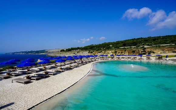 Esclusivo resort con piscine di acqua salata in Salento