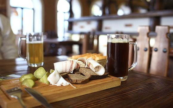 5-gangendiner met bijpassende biertjes (afhankelijk van de gekozen aanbieding)