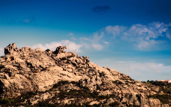 De noordoostkust van Sardinië