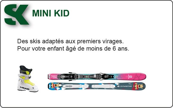 Details over het verhuur van skimateriaal