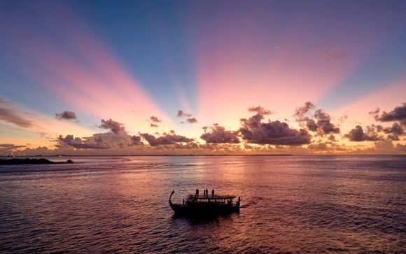 Chasing the horizon: A sunset cruise