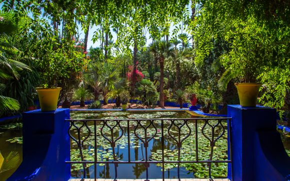 Visit to the Majorelle Garden and the Yves Saint-Laurent Museum (excursion included on day 2)