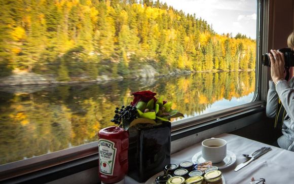 Toronto to Vancouver aboard 'Le Canadien' train