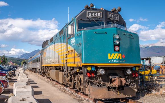 Toronto to Vancouver aboard 'Le Canadien' train