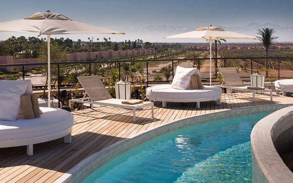 Chic Rooftop Luxury with Exclusive Spa Discount
