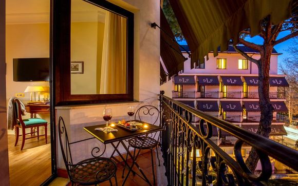 Rooftop Views of the River Tiber