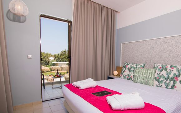 Your Room in Lindos Breeze Beach Hotel