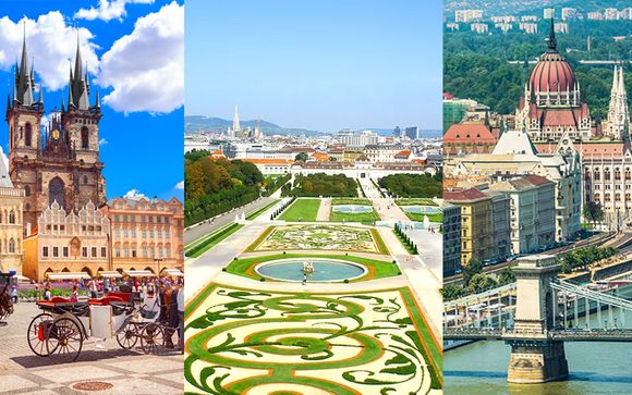 Hotel Royal Prague 4*, Roomz Vienna Prater 4* & Mamaison Hotel Andrassy Budapest 4*