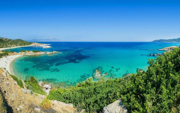Beachfront Resort with Mount Olympus Views