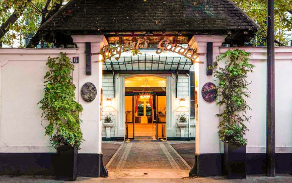 Stijlvol hotel met indrukwekkende privétuin
