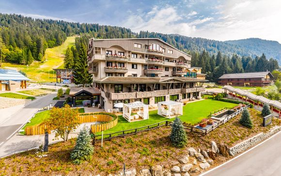 Relax e natura in elegante hotel tra le Dolomiti