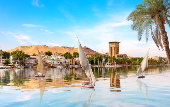 Elegante hotel sul mare e possibile estensione sul Nilo