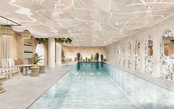 Modern wellnessverblijf met ontbijt in de stad van de liefde